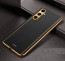 Vaku ® Samsung Galaxy A05s Luxemberg Leather Pattern Gold Electroplated Soft TPU Back Cover