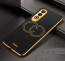 Vaku ® OnePlus Nord CE4 Skylar Leather Pattern Gold Electroplated Soft TPU Back Cover