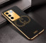 Vaku ® Vivo V27 5G Skylar Leather Pattern Gold Electroplated Soft TPU Back Cover
