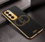 Vaku ® Oppo Reno12 5G Skylar Leather Pattern Gold Electroplated Soft TPU Back Cover