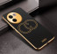 Vaku ® Vivo V30e 5G Skylar Leather Pattern Gold Electroplated Soft TPU Back Cover