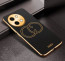 Vaku ® Vivo Y58 5G Skylar Leather Pattern Gold Electroplated Soft TPU Back Cover