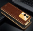 Vaku ® Vivo Y200 5G Luxemberg Leather Pattern Gold Electroplated Soft TPU Back Cover
