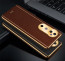 Vaku ® Vivo V40 5G Luxemberg Leather Pattern Gold Electroplated Soft TPU Back Cover