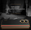 Vaku ® Vivo Y17s Felix Line Leather Stitched Gold Electroplated Soft TPU Back Cover Case