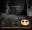 Vaku ® Vivo Y58 5G Skylar Leather Pattern Gold Electroplated Soft TPU Back Cover