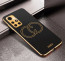 Vaku ® Redmi Note 11T 5G Skylar Leather Pattern Gold Electroplated Soft TPU Back Cover