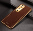 Vaku ® Vivo V40 5G Luxemberg Leather Pattern Gold Electroplated Soft TPU Back Cover