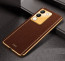 Vaku ® Vivo Y200 5G Luxemberg Leather Pattern Gold Electroplated Soft TPU Back Cover