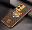 Vaku ® Vivo T1 5G Lynx Designer Leather Pattern Gold Electroplated Soft TPU Back Cover Case