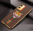 Vaku ® Vivo T1x Lynx Designer Leather Pattern Gold Electroplated Soft TPU Back Cover Case