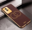 Vaku ® Vivo Y02 Skylar Leather Pattern Gold Electroplated Soft TPU Back Cover Case
