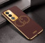 Vaku ® Oppo A3 Pro 5G Skylar Leather Pattern Gold Electroplated Soft TPU Back Cover