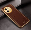Vaku ® Vivo Y58 5G Luxemberg Leather Pattern Gold Electroplated Soft TPU Back Cover