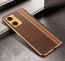 Vaku ® Oppo A77S Felix Line Leather Stitched Gold Electroplated Soft TPU Back Cover Case