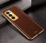 Vaku ® Oppo Reno12 5G Luxemberg Leather Pattern Gold Electroplated Soft TPU Back Cover