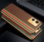 Vaku ® Vivo T1X Felix Line Leather Stitched Gold Electroplated Soft TPU Back Cover Case