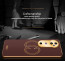 Vaku ® Vivo V40 5G Skylar Leather Pattern Gold Electroplated Soft TPU Back Cover