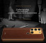 Vaku ® Samsung Galaxy A21s Luxemberg Leather Stitched Gold Electroplated Soft TPU Back Cover