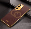 Vaku ® Samsung Galaxy S23 Skylar Leather Pattern Gold Electroplated Soft TPU Back Cover