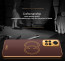 Vaku ® Xiaomi Redmi Note 11 Pro Plus 5G Skylar Leather Pattern Gold Electroplated Soft TPU Back Cover