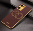 Vaku ® Oppo F21 Pro Skylar Leather Pattern Gold Electroplated Soft TPU Back Cover