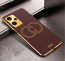 Vaku ® OnePlus Nord CE 2 Lite 5G Skylar Leather Pattern Gold Electroplated Soft TPU Back Cover