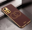 Vaku ® Redmi Note 11T 5G Skylar Leather Pattern Gold Electroplated Soft TPU Back Cover