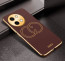 Vaku ® Vivo Y58 5G Skylar Leather Pattern Gold Electroplated Soft TPU Back Cover