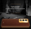 Vaku ® Oppo A3 Pro 5G Luxemberg Leather Pattern Gold Electroplated Soft TPU Back Cover