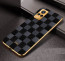 Vaku ® Vivo V21 5G Cheron Leather Electroplated Soft TPU Back Cover