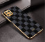 Vaku ® Samsung Galaxy A22 5G Cheron Leather Electroplated Soft TPU Back Cover