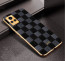 Vaku ® Vivo V20 Cheron Leather Electroplated Soft TPU Back Cover