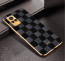 Vaku ® Vivo V21 5G Cheron Leather Electroplated Soft TPU Back Cover
