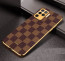 Vaku ® Oppo F19 Pro Cheron Leather Electroplated Soft TPU Back Cover