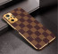 Vaku ® Redmi Note 10 Pro Cheron Leather Electroplated Soft TPU Back Cover
