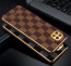 Vaku ® Samsung Galaxy A22 5G Cheron Leather Electroplated Soft TPU Back Cover