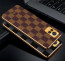 Vaku ® Vivo V21 5G Cheron Leather Electroplated Soft TPU Back Cover