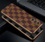 Vaku ® Samsung Galaxy A32 5G Cheron Leather Electroplated Soft TPU Back Cover