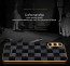 Vaku ® OnePlus Nord CE Cheron Series Leather Stitched Gold Electroplated Soft TPU Back Cover
