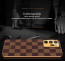Vaku ® Samsung Galaxy Note 20 Ultra Cheron Series Leather Stitched Gold Electroplated Soft TPU Back Cover
