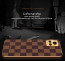 Vaku ® Vivo V20 Cheron Leather Electroplated Soft TPU Back Cover