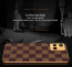 Vaku ® Vivo Y33s Cheron Leather Electroplated Soft TPU Back Cover