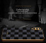 Vaku ® Samsung Galaxy A50 Cheron Series Leather Stitched Gold Electroplated Soft TPU Back Cover