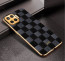 Vaku ® Oppo F17 Pro Cheron Leather Electroplated Soft TPU Back Cover
