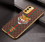 Vaku ® Samsung Galaxy F13 Lynx Line Leather Stitched Gold Electroplated Soft TPU Back Cover Case