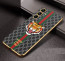 Vaku ® Samsung Galaxy M13 Lynx Leather Stitched Gold Electroplated Soft TPU Back Cover