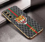 Vaku ® Samsung Galaxy M13 Lynx Leather Stitched Gold Electroplated Soft TPU Back Cover