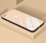 Vaku ® Apple iPhone 6 / 6S Club Series Ultra-Shine Luxurious Tempered Finish Silicone Frame Thin Back Cover