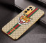 Vaku ® Oppo A16 Lynx Designer Leather Pattern Gold Electroplated Soft TPU Back Cover Case